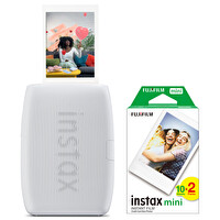 Fujifilm Instax Mini Link 3 Beyaz Akıllı Telefon Yazıcısı ve 20'li Mini Film