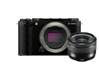 Fujifilm X-M5 Siyah Aynasız Fotoğraf Makinesi ve XC15-45 MM Kit