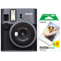 Fujifilm Instax Mini 41 Siyah Analog Şipşak Fotoğraf Makinesi ve 20'li Mini Film - FOTSI228-S2-20