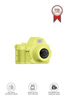 Torima CMR42 Sarı 128 GB Destekli 2K Video Mini Kamera Dijital Fotoğraf Makinesi