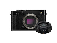 Fujifilm X-E5 Siyah Gövde Ve XF23 MM F2.8 R WR Kit Fotoğraf Makinesi