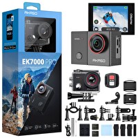Akaso EK7000 Pro 4K Wi-Fi Aksiyon Kamera ve Aksesuar Seti