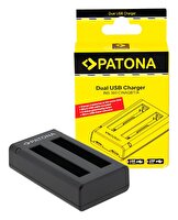 Patona 1459 Insta360 X3 Uyumlu 2'li USB Şarj Cihazı