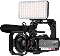 Ordro AC5 12X Optik Yakınlaştırma UHD 4K 3.1" IPS Video Kamera