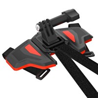 Telesin GoPro Motor Kask Çene Bağlantı Aparatı (GoPro Hero12-Hero11-Hero10/9/8/Max 360/Osmo Action)