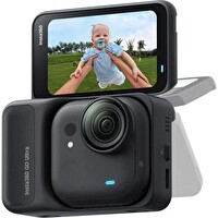 Insta360 Go Ultra Gece ​​Yarısı Siyahı Aksiyon Kamera
