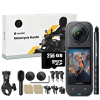 Insta360 X5 Aksiyon Kamera Motosiklet Kit - 256 GB