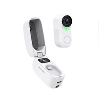 Akaso SnapX 4K/60FPS 20MP Wi-Fi Vücut Kamerası Giyilebilir Video Kaydedici App Kontrollü Mini Aksiyon Kamera Taşınabilir