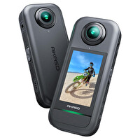 Akaso 360 Standart Combo Aksiyon Kamera 5.7K 360° Video 48MP Sensör 72MP 360° Fotoğraf AI Takip