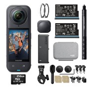 Insta360 X5 360° Aksiyon Kamera Motorcycle Essentials Bundle 256 GB - Motosiklet Seti
