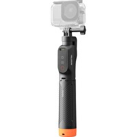 Telesin Osmo Action 6 Uyumlu Floating Remote Selfie Stick, Osmo Action 4/5 Pro Uyumlu - 15 Metreye Kadar
