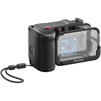 Telesin DJI Osmo Action 3-4-5 Pro Uyumlu Alüminyum Metal Streetgrip Kit