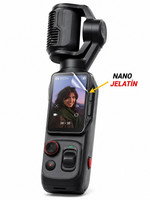 Insta360 Luna Ultra Uyumlu 3 Adet Şeffaf Ekran koruyucu Nano Jelatin