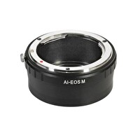 Ayex Canon EOS M Uyumlu Nikon F Lens Kullanım Adaptörü