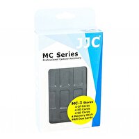 JJC MC-3 CF / SD / XD / MS Pro Duo Hafıza Kartları Uyumlu Muhafaza Kabı