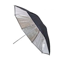Ayex 33" 84 CM Siyah Gümüş Stüdyo Reflektör Şemsiyesi