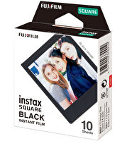 Fujifilm Instax Square Black Edition 10'lu Kare Özel Film
