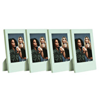 Instax Mini Film Uyumlu Klasik 4'lü Yeşil Fotoğraf Çerçeve Seti