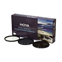 Hoya 82MM Digital Filter Kit II UV CPL ND Filtre Seti