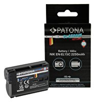 Patona 1363 Platinum EN-EL15C USB-C Nikon Batarya