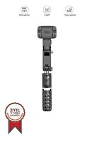 Torima Q18 Siyah Gimball Led Işıklı Kumandalı Çok Amaçlı Tripod Selfie Çubuğu