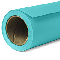 GDX Kağıt Sonsuz Fon Perde Bebek Mavisi 2.70x11 Metre
