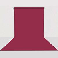 GDX Sabit (Tavan & Duvar) Kağıt Sonsuz Stüdyo Fon Perde (Crimson) 2.70x11 Metre