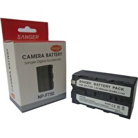 Sanger NP-F570 Kamera Bataryası - F550/F570 - Sony Kamera Bataryası - Kamera Işık Bataryası - 6 Led Işık Bataryası