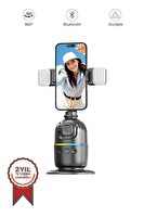 Torima P03 Yüz Takip 360 Derece Gimbal Öz Çekim Telefon Sabitleyici Tutucu Video Akıllı Tripod