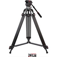 PDX 508B Pro Profesyonel Video Tripod 190 CM 9 KG Taşıma