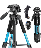 Zomei Q111 Profesyonel 5 KG Taşıma Kapasiteli Alüminyum Tripod