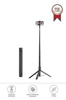 Torima TT-01 Çok Amaçlı 1.77 M Kumandalı Siyah Tripod Selfie Çubuğu