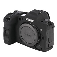 Canon R5 Silikon Siyah Koruma Kılıfı