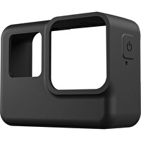 Ayex Insta360 Ace Uyumlu Siyah Silikon Koruyucu Kılıf - Lens Kapağı