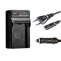 Hlypro Nikon D3200 Uyumlu EN-EL14 Oto Şarjlı Şarj Cihazı