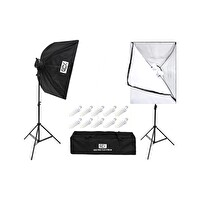GDX TLB-5 Pro Light 650W 60x80 CM 2’li Softbox Seti