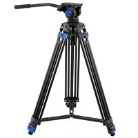Ayex VT-827 20 KG Taşıma Kapasiteli Video Kafalı - Çantalı Profesyonel Video Tripod