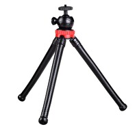 Ayex MT-10 Esnek Küresel Kafa - Telefon Tutucu Kamera ve Akıllı Telefon Uyumlu Mini Tripod