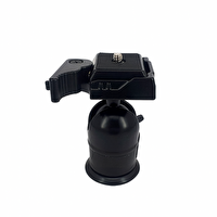 Ayex KH-8666 360 Derece Döner Quick-Release Su Terazili Metal Tripod Kafası