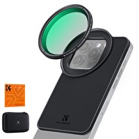 K&F Concept 6.7" Magnetic Adaptör 67 MM + Variable ND2-32 Filtreli Set