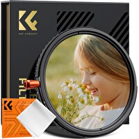 K&F Concept 62mm 3 in 1 Filtre - ND2-32 1-5 Kademeli CPL ve Black Mist 1/4