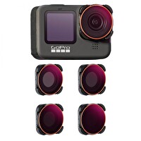 K&F Concept Gopro Uyumlu 4'lü Filtre Seti - ND8&PL + ND16&PL + ND32&PL + ND64&PL