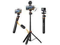 K&F Concept 2 In 1 Selfie Çubuğu Tripod KF09.127V1