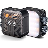 K&F Concept Bi-Color Pocket-Size LED Video Light Black Mini Bi-Color Video Işığı