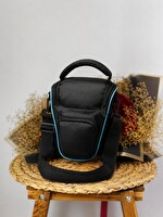 Rabsev Canon için DSLR Üçgen Çanta Omuz Çantası 7D 70D 77D 5D
