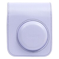 Fujifilm Instax Mini 13 Uyumlu Büyüleyici Mor Deri Çanta