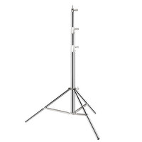 GDX LS-288T 288 CM Kalın Işık Ayağı Gümüş Yaylı Amortisörlü Profesyonel Işık Standı