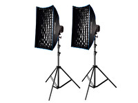 Aputure Amaran Halo 300x 300W Bi-Color İkili LED Işık Kiti