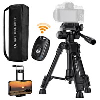 K&F Concept 63 CM Masaüstü Tripod Telefon Tablet ve Kamera Standı