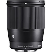 Sigma 16MM F/1.4 DC DN Contemporary Sony Uyumlu Lens (Sigma Türkiye Garantili)